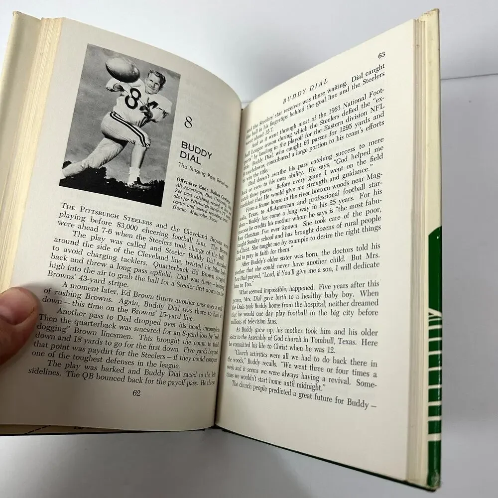 Play Ball! Book True Stories Faith in Action James Hefley Vintage Sports 1966